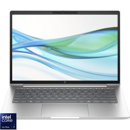 Laptop HP ProBook 440 G11, Display 14'' WUXGA (1920 x 1200), IPS, Procesor Intel® Core™ Ultra 7 155U, Memorie RAM 16GB DDR5, Capacitate de stocere 512GB SSD, Placa grafica integrata Intel Graphics, Free DOS, Argintiu (INT Keyboard)