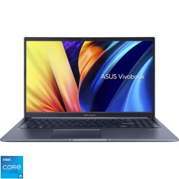 Laptop ASUS Vivobook 15 X1502VA, Display 15.6'' FHD (1920x1080), Procesor Intel® Core™ i5-13420H , Memorie RAM 16GB DDR4, Capacitate de stocare 1TB SSD, Placa video integrata Intel UHD, No OS, Albastru (INT Keyboard)