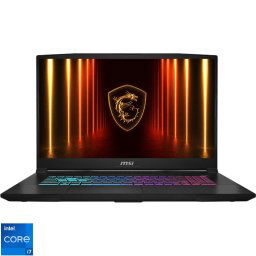 Laptop Gaming MSI Katana 17 HX B14WGK, Diaplay 17.3'' QHD (2560x1440), Procesor Intel® Core™ i7 14650HX, Memorie RAM 32GB DDR5, Capacitate de socare 1TB SSD, Placa video dedicata NVIDIA GeForce RTX 5070 8GB, Free DOS, Negru (INT Keyboard)