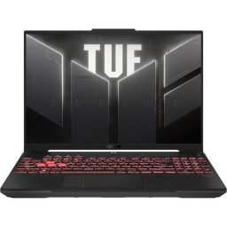 Laptop Asus TUF A16 FA607NUG-RL155, 16 inch 1920 x 1200, AMD 7445HS 6 C / 12 T, 3.55 GHz - 4.7 GHz, 6 MB 16 MB cache, 32 GB DDR5, 512 GB SSD, Nvidia GeForce RTX 4050, Fara sistem de operare, Negru-Gri (INT Keyboard)