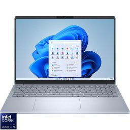 Laptop DELL Plus DB16250, Display 16'' 2.5K (2560 x 1600), Procesor Intel® Core™ Ultra 9 288V, Memorie RAM 32GB LPDDR5X, Capacitate de stocare 2TB SSD, Placa video integrata Intel Arc Graphics, Windows 11 Pro, Ice Blue