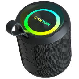 Boxa Portabila Canyon OnMove 11, IPX6, Bluetooth, 20W, RGB, Negru