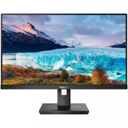 Monitor IPS LED Philips 23.8" 243S1/00 23.8 ", FHD (1920 x 1080), 100Hz, 4 ms, HDMI, DisplayPort, Boxe, Pivot, Negru