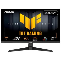Monitor Fast IPS ASUS TUF Gaming VG259Q5A, 24.5 inch, Full HD 1920 x 1080, HDMI, DisplayPort, Boxe, 200 Hz, 0.3 ms, Negru