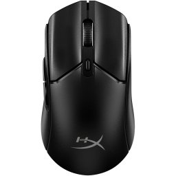 Mouse gaming wireless HyperX Pulsefire Haste Core 2, 12000 DPI, ultrausor (70 g), 2,4GHz/Bluetooth 5.2, autonomie pana la 100 de ore, 6 butoane, software NGENUITY, PTFE skates, Negru