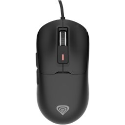 Mouse Gaming cu fir Genesis Krypton 660, 12000 DPI, 6 Butoane Programabile, Cablu braided 1.8m, 49gr, Negru