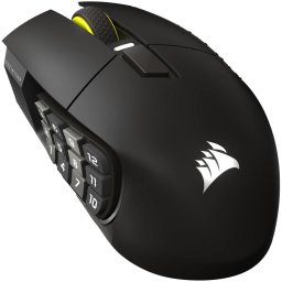 Mouse gaming Corsair Scimitar Elite SE wireless, 33000 DPI, 33000 DPI, Optical, gun-metal (Negru)