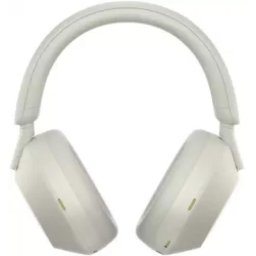 Casti Over the Ear Sony WH-1000XM5S, Wireless, Bluetooth, Noise cancelling, Autonomie baterie 30 ore, Microfon, Alexa si Google Assistant, Argintiu