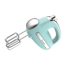 Mixer de mana Fram FHM-3005GR, 300 W, 5 Viteze + Turbo, Teluri si carlige inox Verde