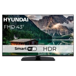 Televizor LED Hyundai 109 cm, 43", FLM43TS349, Full HD, Smart TV, WiFi, CI+, clasa E, Negru