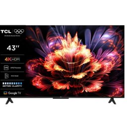 Televizor LED TCL 109 cm 43" 43V6C, Ultra HD 4K, Smart TV, WiFi, CI+, DVB-T2/C/S2 , Bluetooth, HDMIx3, USBx1, 60Hz, Negru