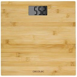 Cantar corporal Cecotec Surface Precision 9300, Maxim 180 kg, Lemn de Bambus, Eco-friendly