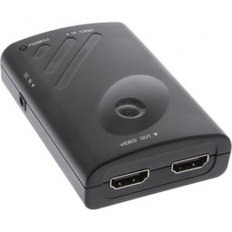 Multiplicator InLine IL57821A, DisplayPort la 2 x HDMI cu Video Wall , Negru