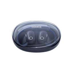 Casti alergare Tue Wireless Baseus Eli Sport 1 Open-Ear TWS, Bluetooth 5.3, Autonomie 30 ore, Negru