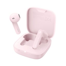 Casti True Wireless Baseus Bowie E16, Bluetooth 5.3, IPX4 Roz