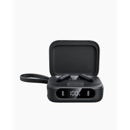Casti in-ear wireless bluetooth Anker Soundcore P41i, ANC, cablu USB-C retractabil, functie baterie externa, IPX5, Negru
