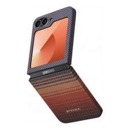 Husa Pitaka MagEZ 5 Sunset Ultra Slim pentru Samsung Galaxy Z Flip 6, Sunset