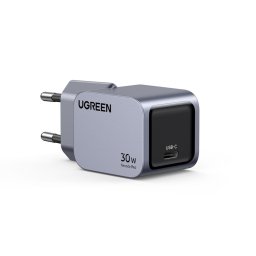 Incarcator retea Ugreen Nexode Pro, 30W, USB-C GaN Fast Charger, Gri