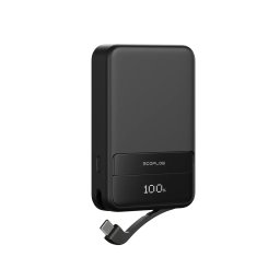Baterie externa EcoFlow Rapid MagSafe Qi2 10000 mAh, Negru