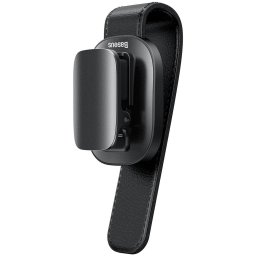 Suport auto pentru ochelari Baseus Platinum, cu clema, Negru