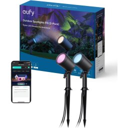 Reflectoare smart de exterior eufy Spotlights E10 2pack