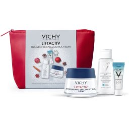 Vichy Liftactiv H.A. Night Set set cadou de Crăciun pentru fermitatea pielii