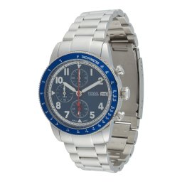 FOSSIL Ceas analogic 'SPORT TOURER' bleumarin / argintiu