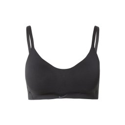 NIKE Sutien sport 'ALATE MINIMALIST' gri / negru