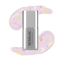 Semilac Top Coat No Wipe Matte Peach Galaxy T26 7ml