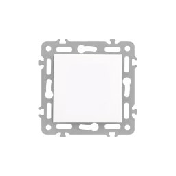 Nova întrerupător unipolar cu un singur circuit 10A 250V fără cadru 101 alb