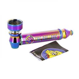 The Bulldog Pipa metalica Rainbow Oil Efect si 5 Site