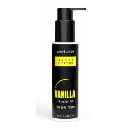 Lube4Lovers Uleiurile Placerii Ulei de Masaj Vanilie 120ml Atingere Senzuala Delicat pe Piele Efect de Incalzire Nelipicios