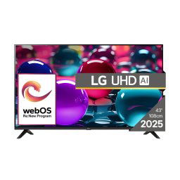 Televizor LED Smart LG 43UA73003LA (Model 2025) 43inch 108cm 4K Ultra HD Negru