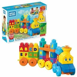 Mega Bloks: ABC Trenuleț muzical și educativ - în lb. maghiară