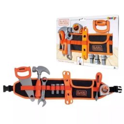 Smoby: Black & Decker curea cu unelte cu 14 accesorii