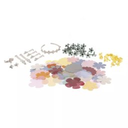 Smoby Crea: Reîncărcare bijuterii florale - set de 100 bucăți