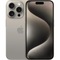 APPLE iPhone 15 Pro Max 1TB 8GB RAM 5G Dual SIM Natural Titanium + folie protectie Display
