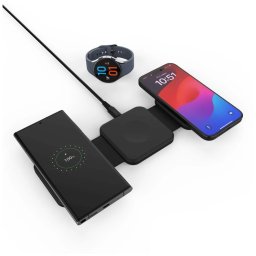 FIXED 3in1 Cablu fără suport pentru încărcare Samsung negru