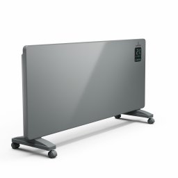 Klarstein Bansin Smart 2500 încălzitor convector, 2500 W, Aplicație, 5-50 °C, Afișaj LED, Touch screen (ACO14-Bansin2500WG)