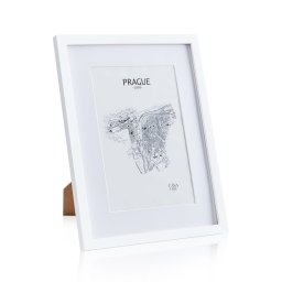 Casa Chic Everton, ramă pentru fotografii, dreptunghiulară, fotografii 40 x 30 cm, montată, sticlă (CL-12X16-WHT)