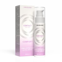 Lube4Lovers Contact pentru Ea Confort Lubrifiant Anal cu Silicon 60ml Alunecare de Lunga Durata Formula Neteda