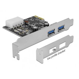 PCI Express cu 2 x USB 3.0, Delock 89243
