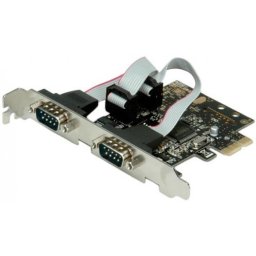 PCI Express la 2 porturi Serial RS-232 D-Sub 9 pini, Value 15.99.2118