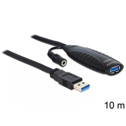 Cablu prelungitor activ USB 3.0 M-T 10m, Delock 83415