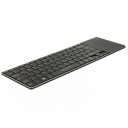 Tastatura wireless pentru Smart TV si PC Windows cu Touchpad 6 mm, Delock 12454