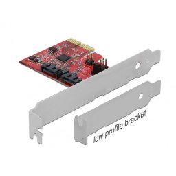 PCI Express cu 2 porturi SATA III, RAID 1 - mirroring existing data, Delock 90406