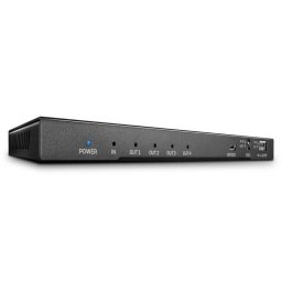 Multiplicator/Splitter HDMI Lindy, 4K@60Hz, 4 porturi, audio