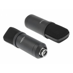 Microfon profesional USB pentru podcasting si jocuri, Delock 66300