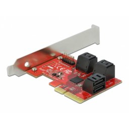 PCI Express cu 6 porturi SATA III LPFF, Delock 89042