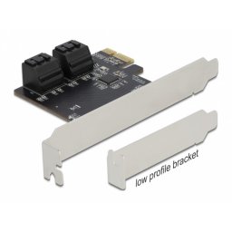 PCI Express cu 4 porturi SATA III, Delock 90010
